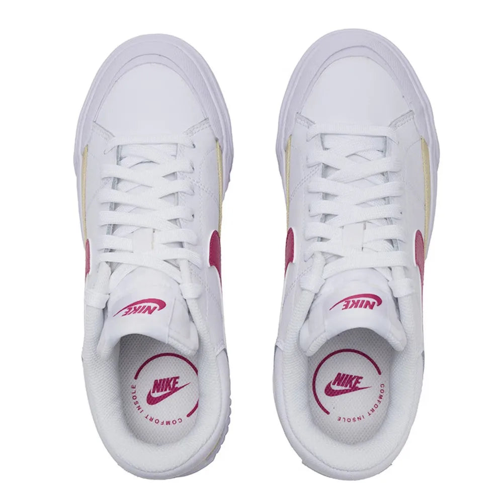 Nike Court Legacy Lift — Sneakers Femme Semelle Surélevée | Confort & Style Classique