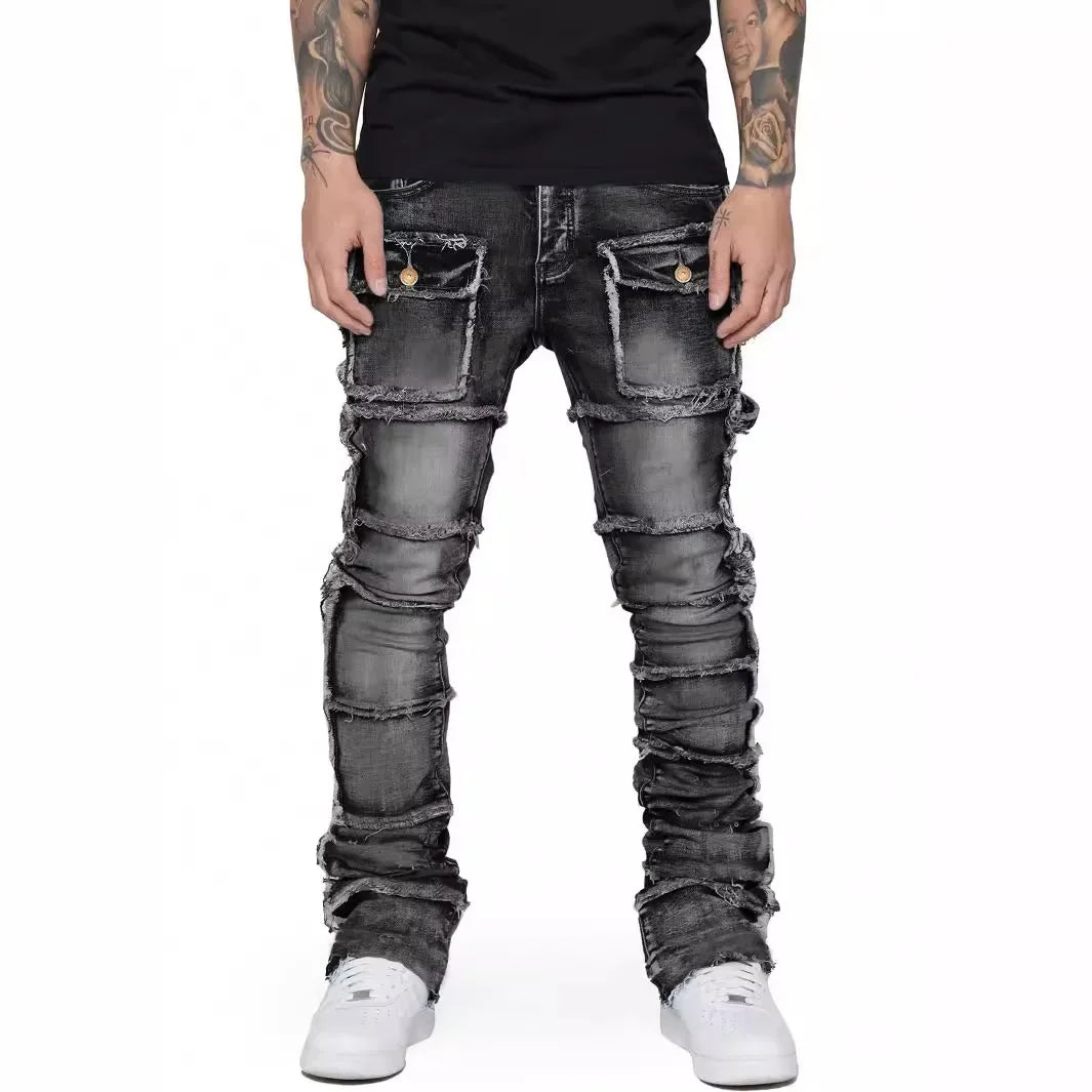 Jeans Workwear Stacked — Homme