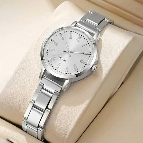 4-Piece Luxury Watch & Bracelet Set