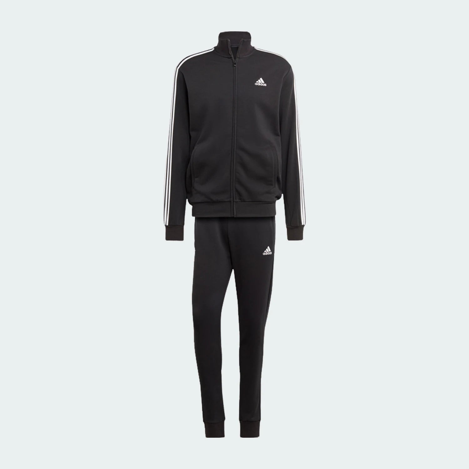 Ensemble Sport Homme Col Montant Style Classique | Men's Classic Stand Collar Casual Sports Set