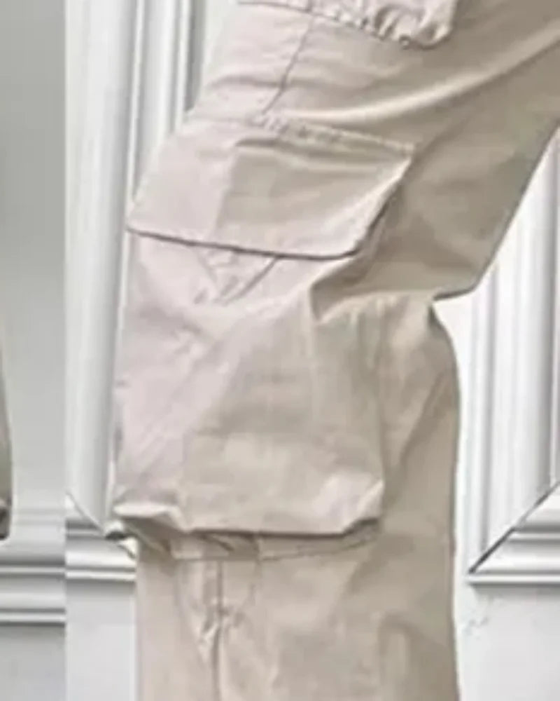 Pantalon Taille Haute Élégant — Femme