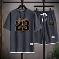 Men's 3D Digital Print Street Fashion Set – Summer Two-Piece