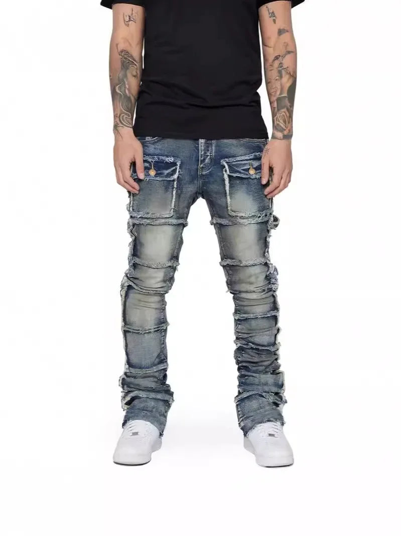 Jeans Workwear Stacked — Homme