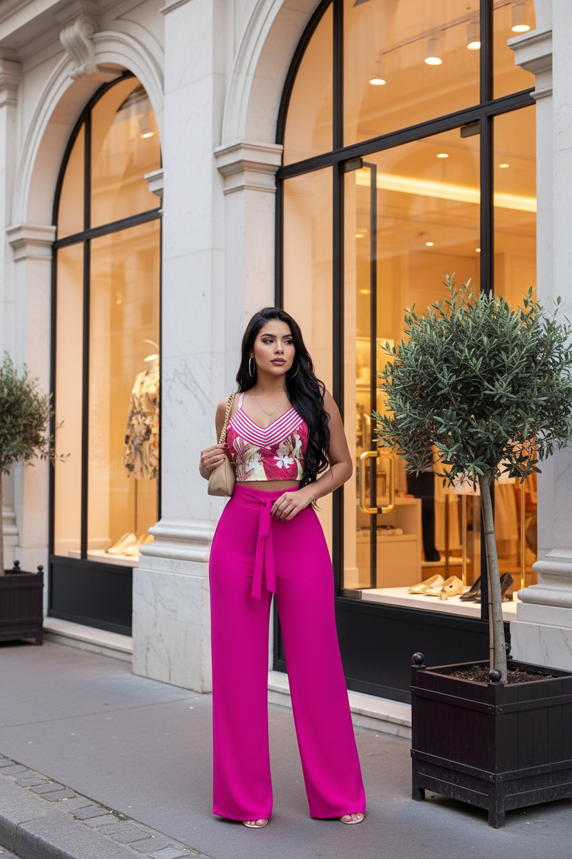 Ansanm woz fuchsia luxe