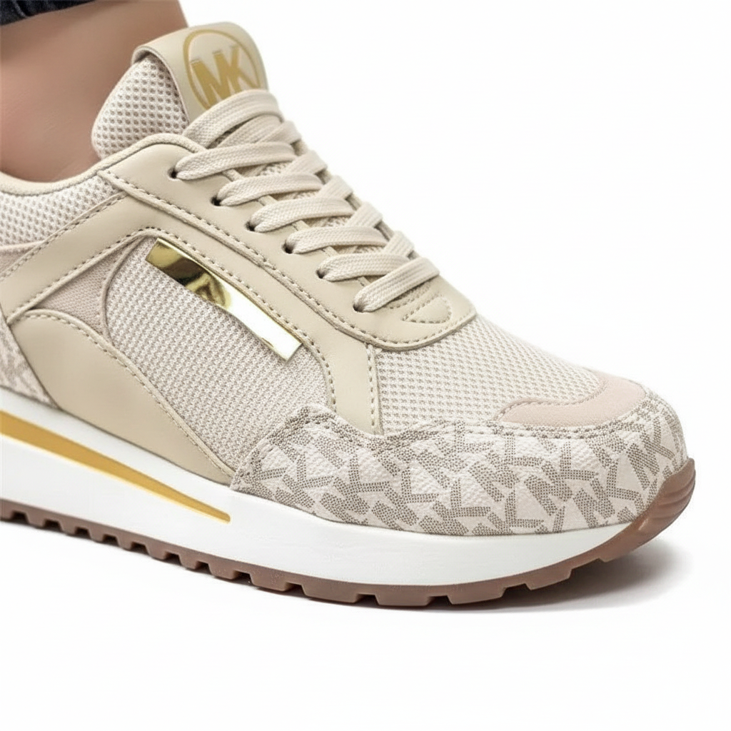 Beige gold close-up