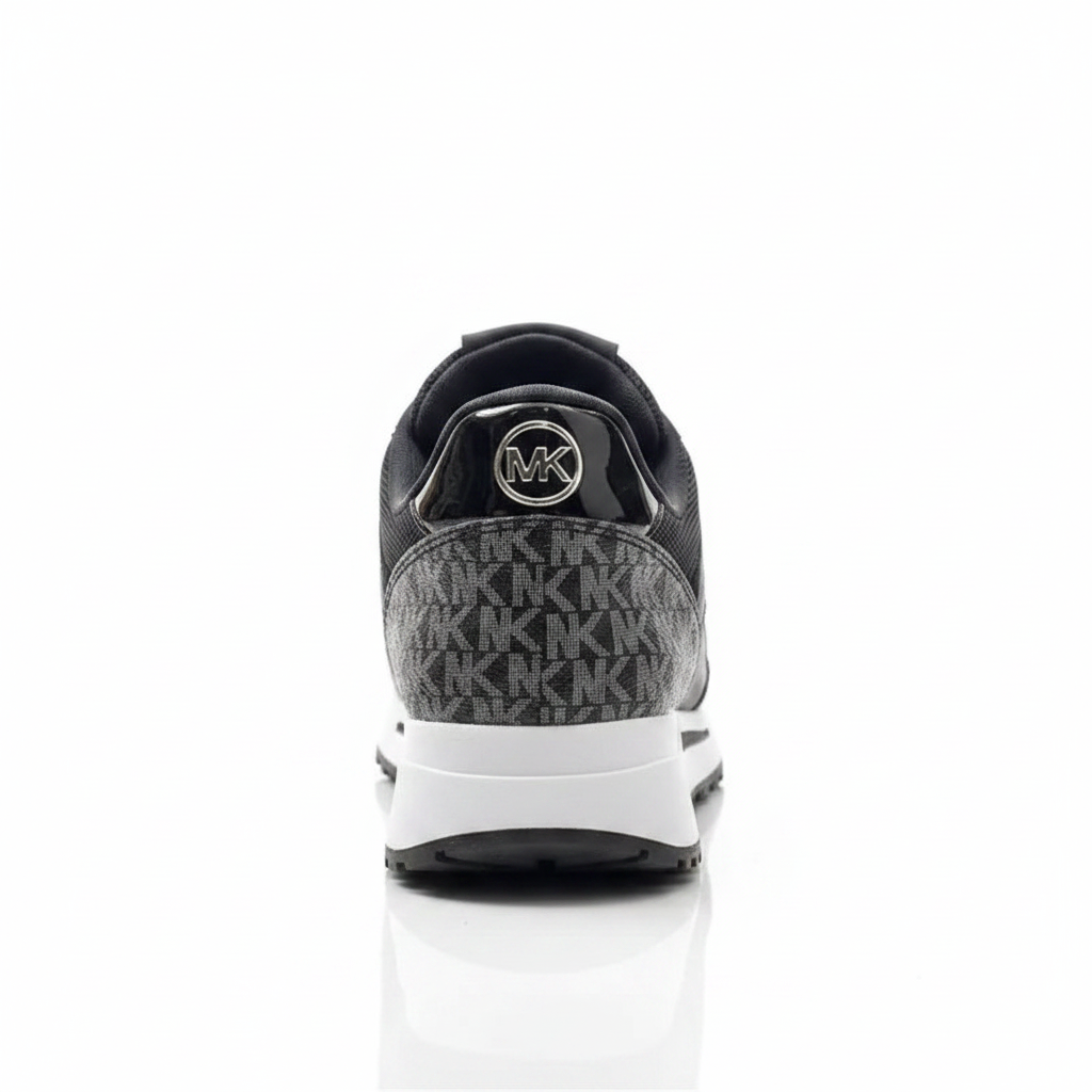Black grey back view