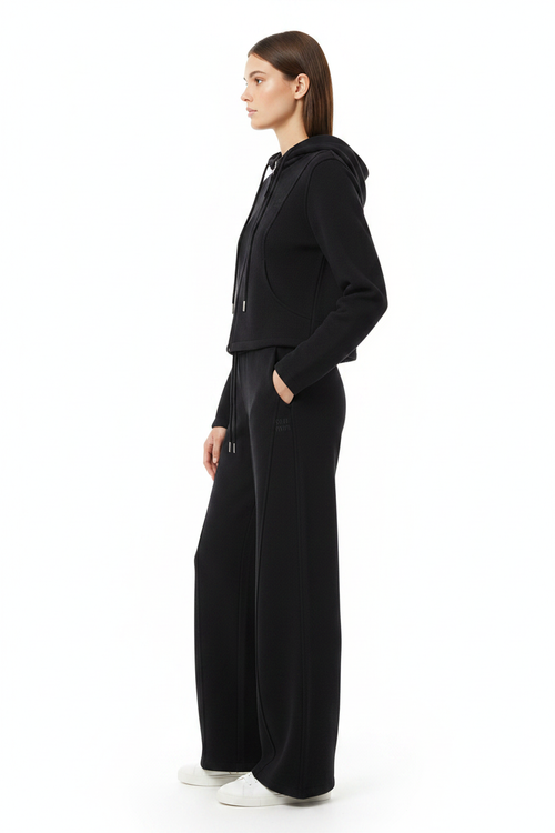 Black model side profile
