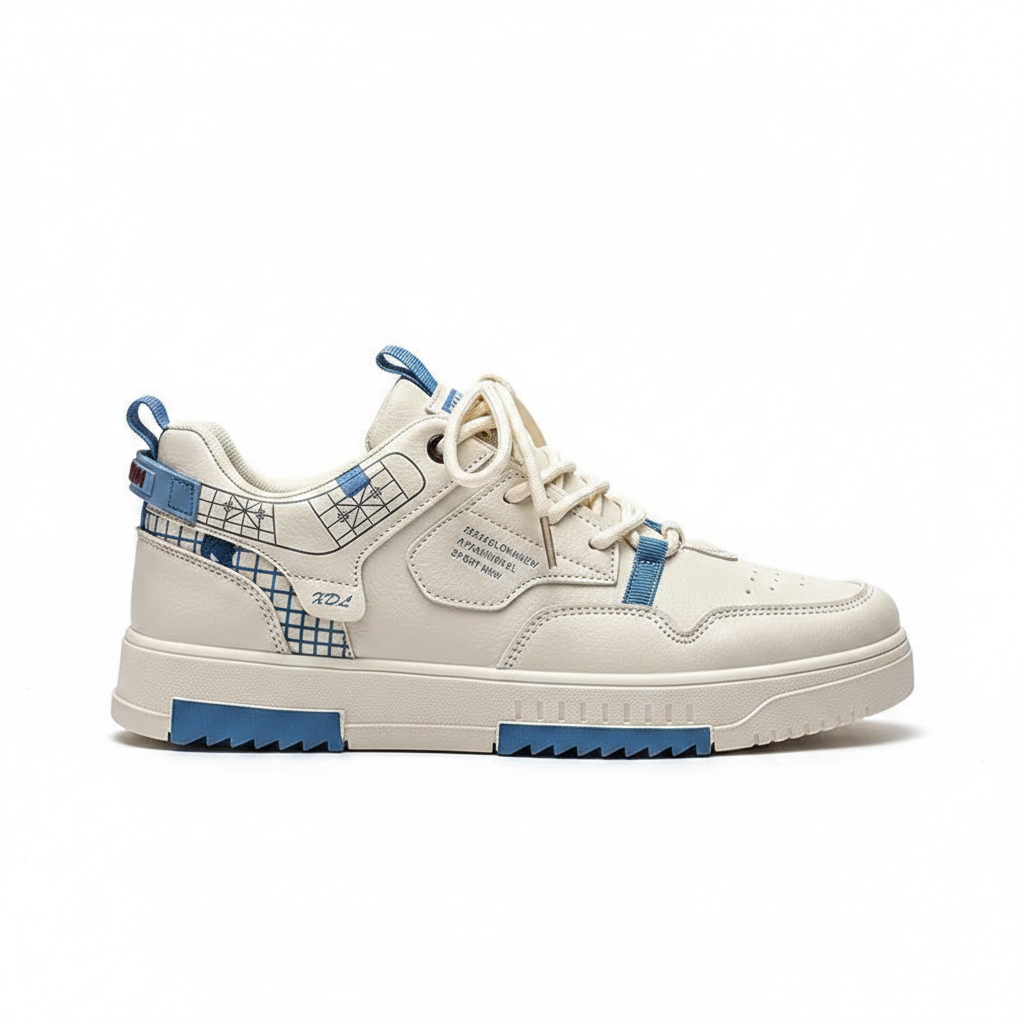 Cream blue side