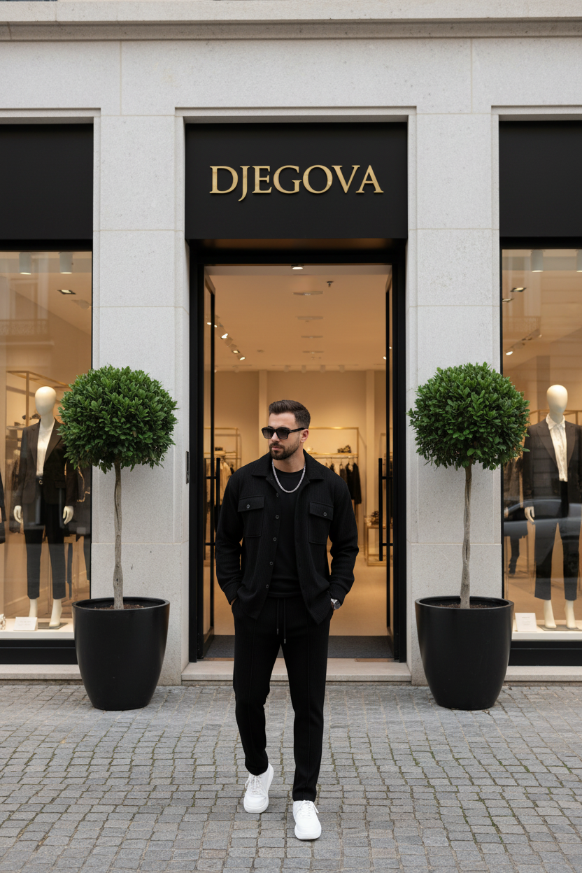 DJEGOVA black set boutique