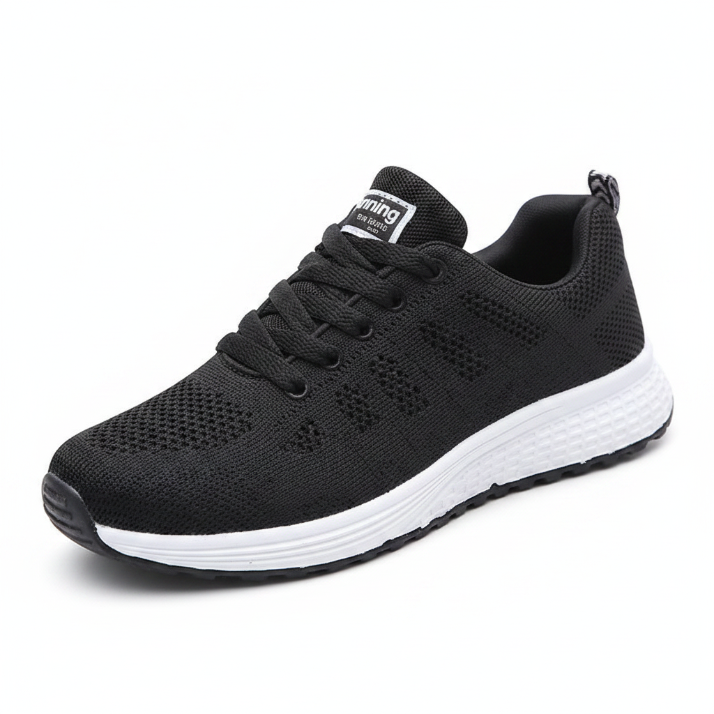 CloudStep Urban Sneakers — Fon blan pwofesyònèl