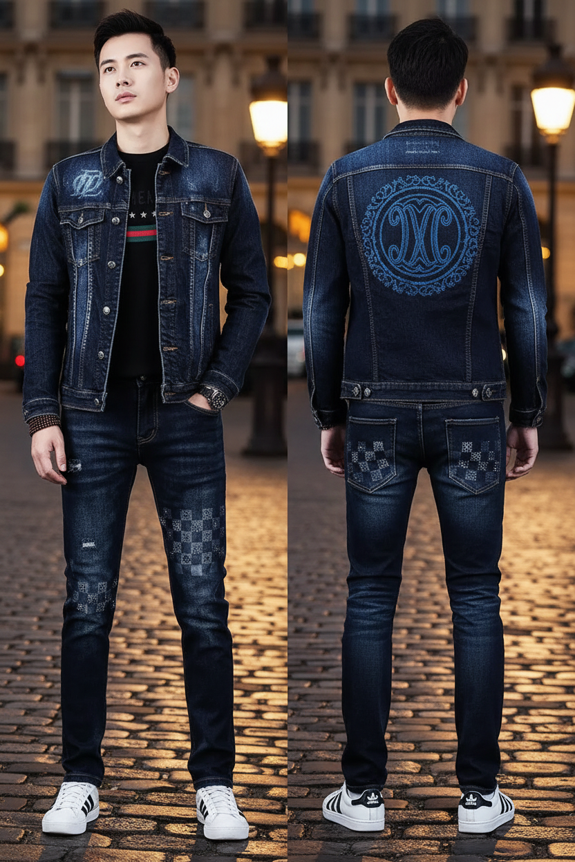 Jeans premium devan dèyè lari