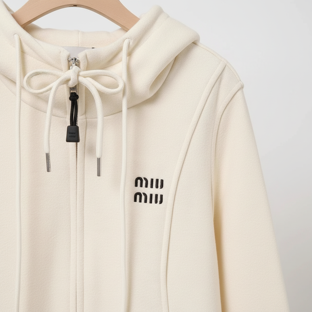 Logo zip detail
