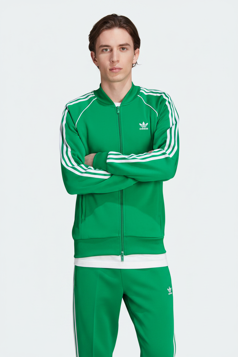 Model front arms crossed