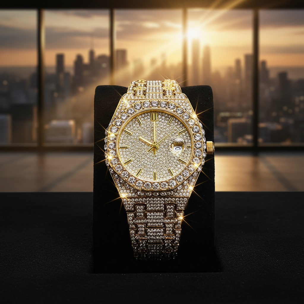 Montre dore penthouse