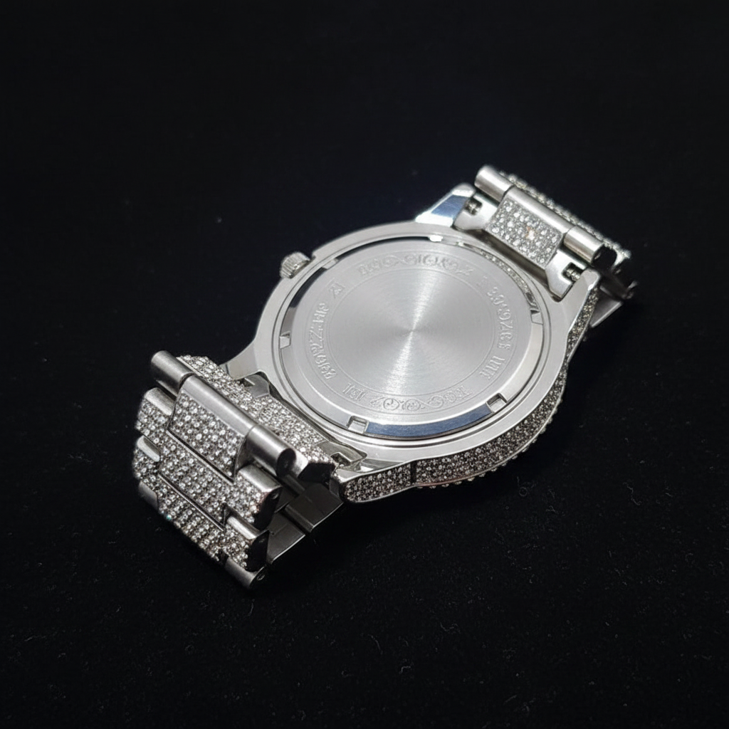 Montre iced out dèyè