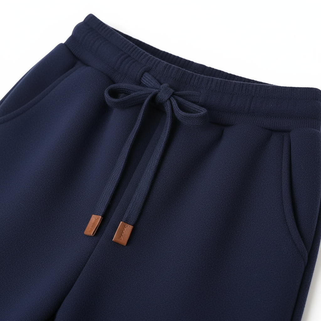 Navy tracksuit - waistband detail