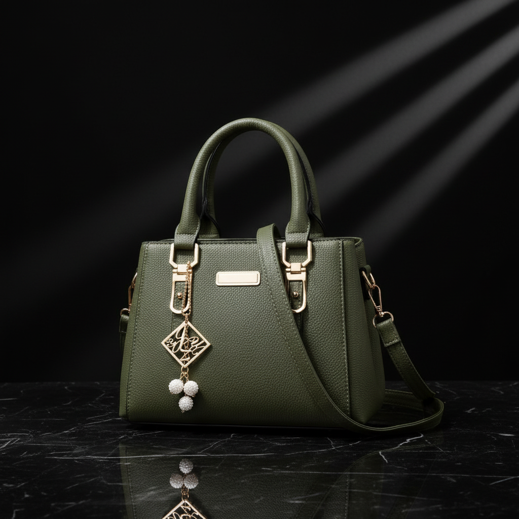 Sak Vèt Militè - Dark Marble Luxe