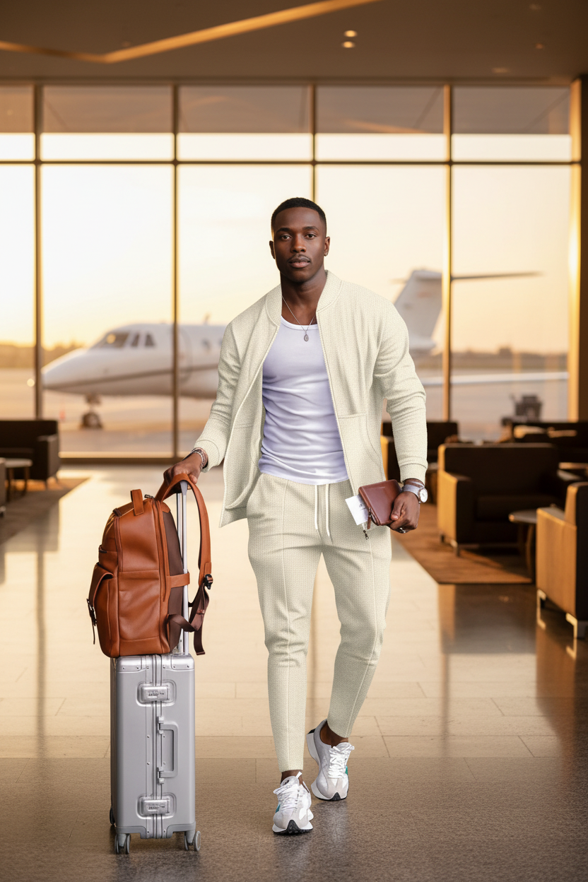 Tracksuit krèm jet privé