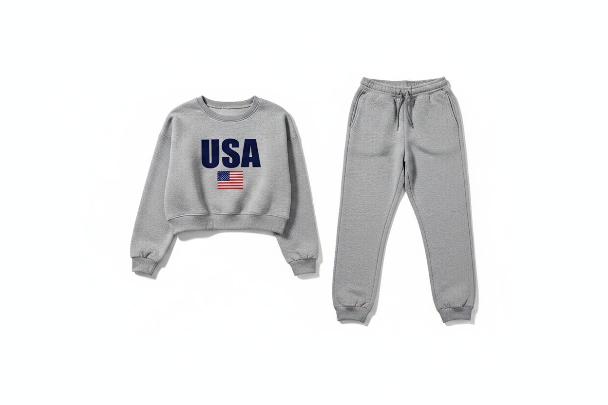 USA set - flat lay