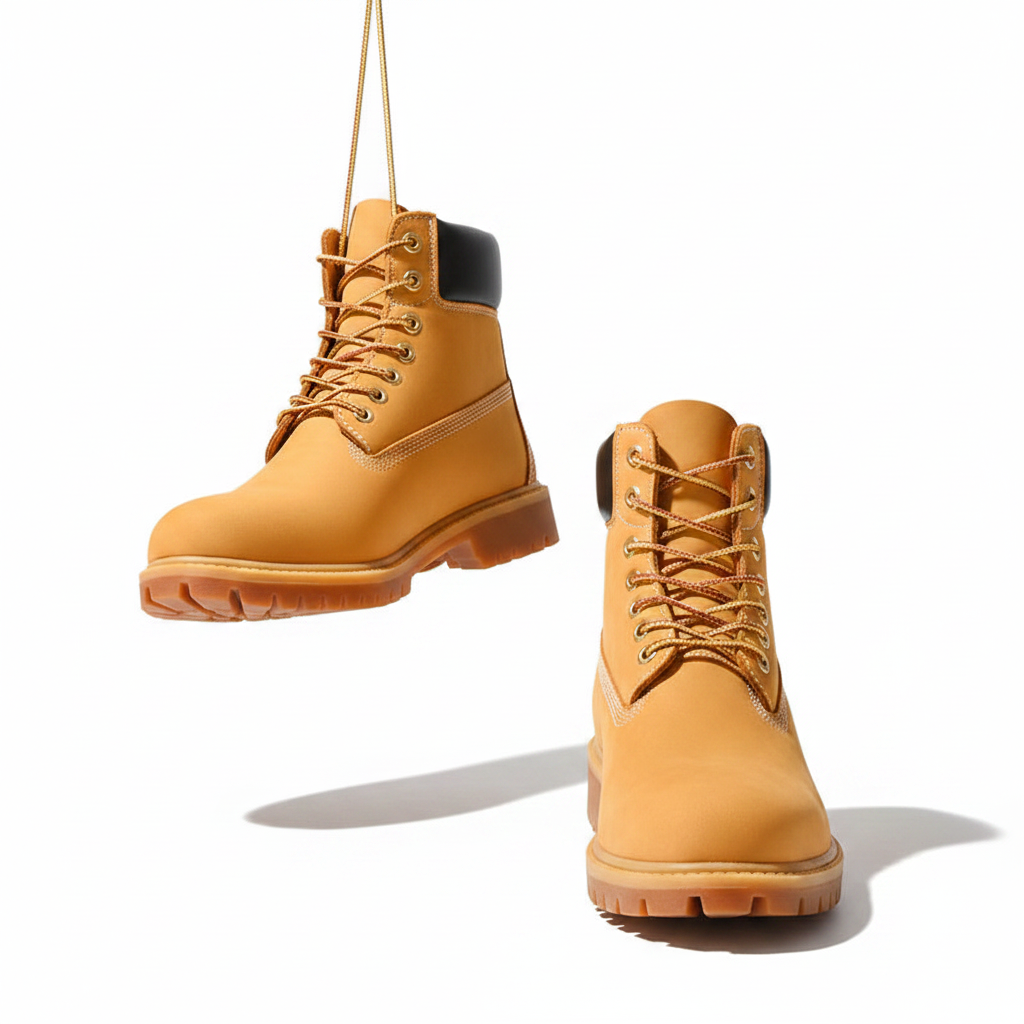 Wheat boots - front view