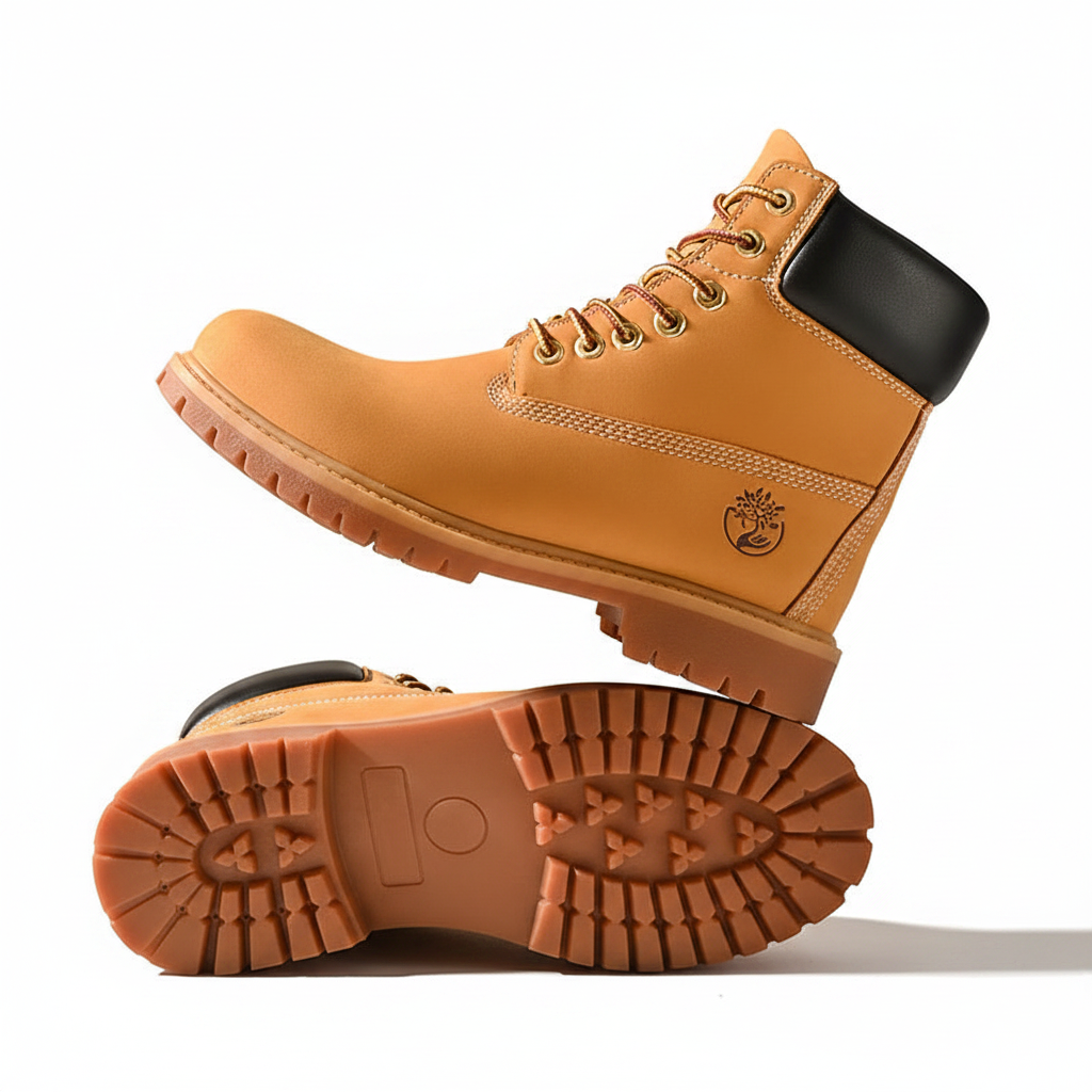 Wheat boots - side view