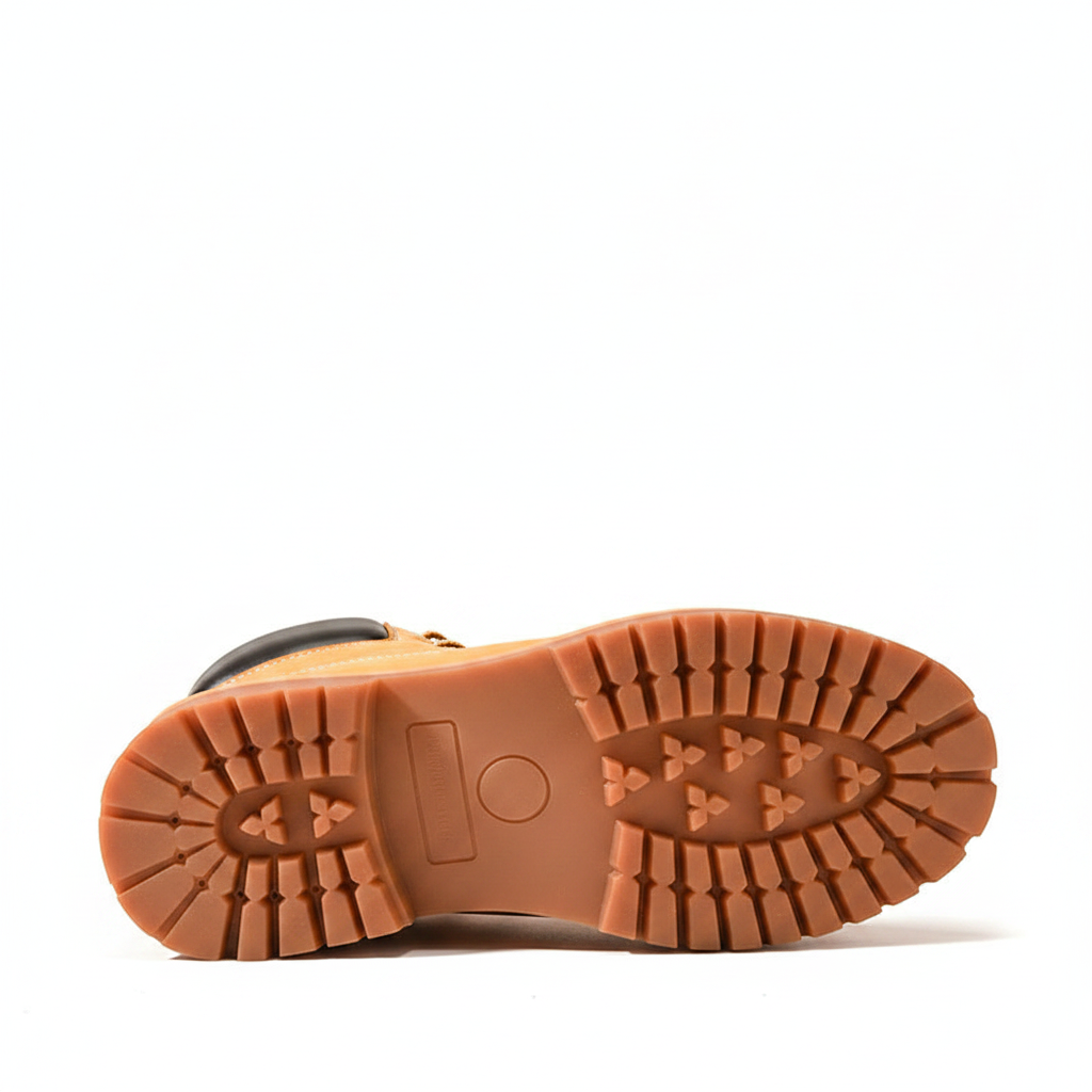 Wheat boots - sole view