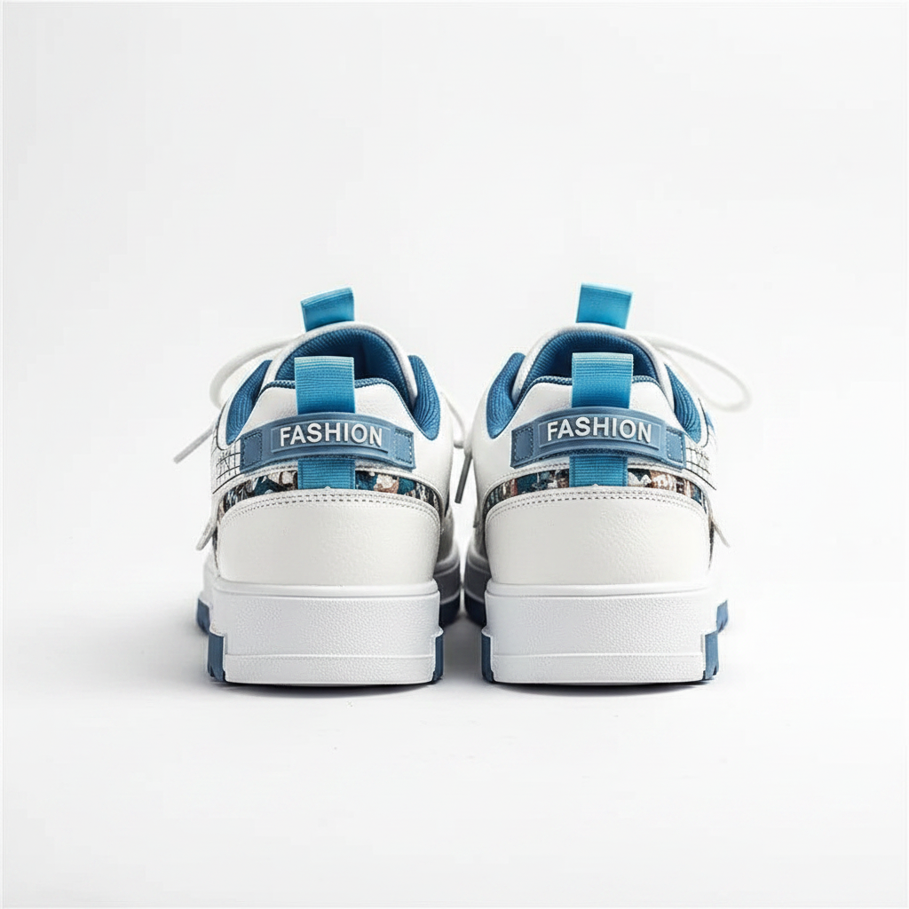 White blue back
