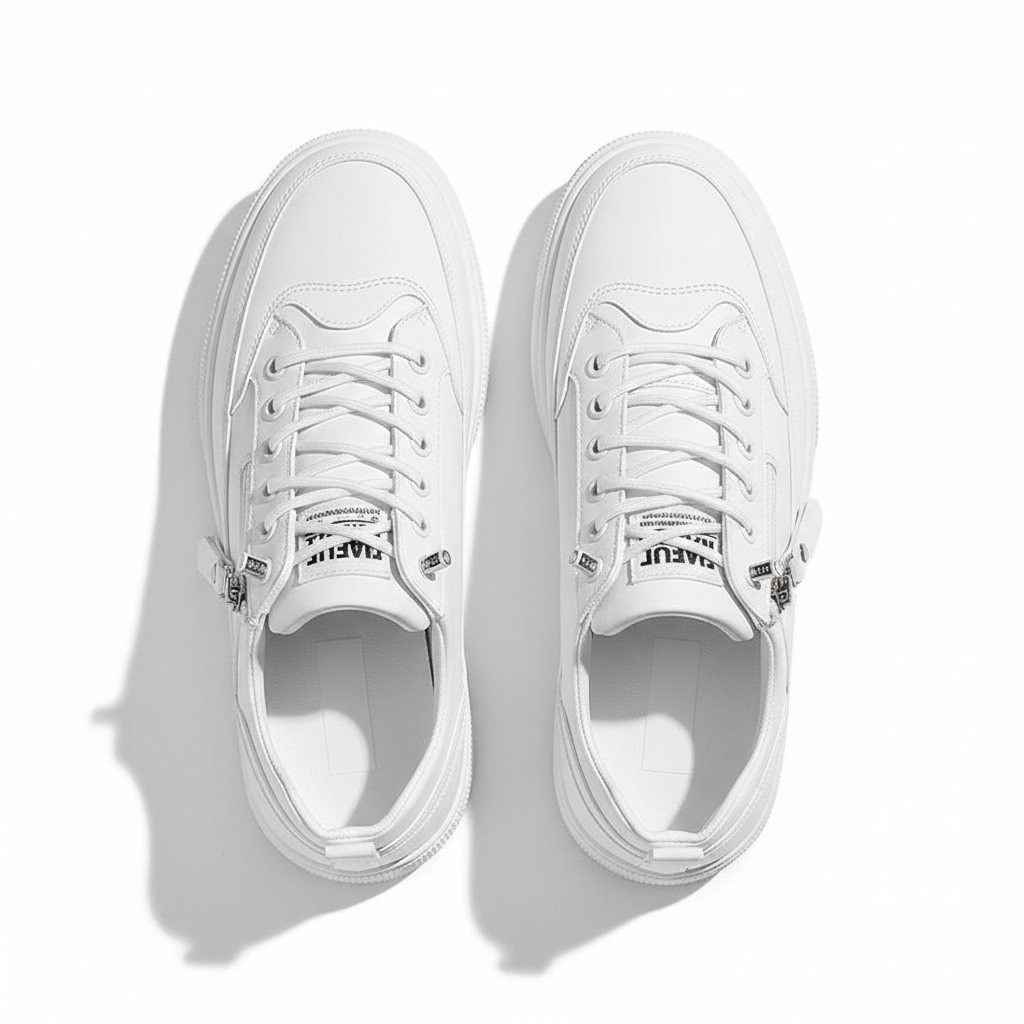 White flat lay